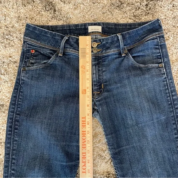 HUDSON Collin Flap Skinny Ankle Jeans | Raw Hem | SRDN Wash | Size 30 - Picture 10 of 13